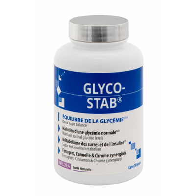 Image Ineldea GLYCO-STAB (90 gélules, soit 30 jours de cure)
