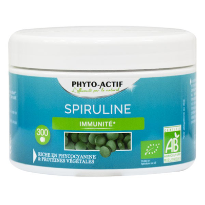 Phyto-actif SPIRULINE 500mg (300 comprimés)