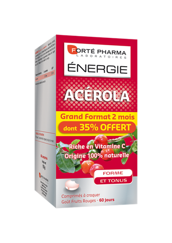 Image Forte pharma ACEROLA ENERGIE (60 comprimés à croquer)